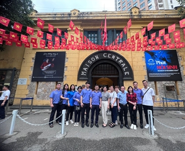 Chi đoàn Viện KSND – Tòa án ND quận Hoàng Mai phối hợp tổ chức đoàn viên...